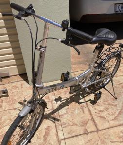 a bike is parked next to a building at HOSTS offer HOME STAY on HIGH King Bed -- Private Home with Private Bathroom in Swan Hill +9 photos