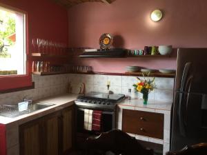 Dapur atau dapur kecil di Casa Juanita