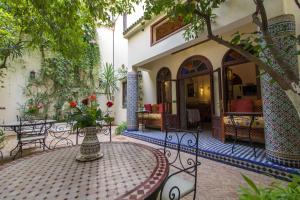 Zahrada ubytování Riad Jardin Chrifa