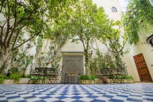 Zahrada ubytování Riad Jardin Chrifa