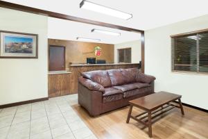 Istumisnurk majutusasutuses Super 8 by Wyndham St. George UT