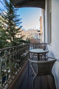 En balkon eller terrasse på Hotel Griboedov