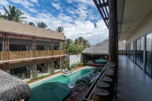 ein Bild eines Resorts mit Swimmingpool in der Unterkunft Be Caju Hotel in Barra Grande