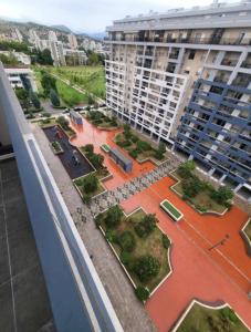 an aerial view of a large apartment building at Master apartman in Podgorica