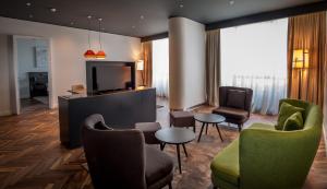 Istumisnurk majutusasutuses Crowne Plaza Podgorica by IHG