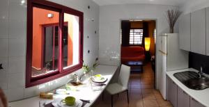 A kitchen or kitchenette at Residential Majada Apartments
