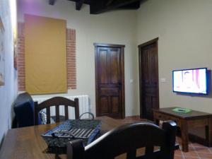 TV a/nebo společenská místnost v ubytování La Majada de la Covatilla