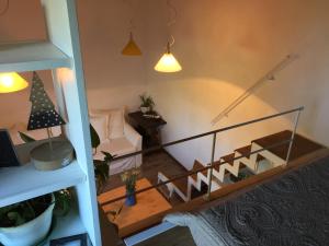 Posezení v ubytování Casa Bouganville