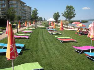 Zahrada ubytování Wellness Apartments in Velence
