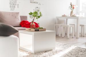 Posezení v ubytování P&O City Center Apartments