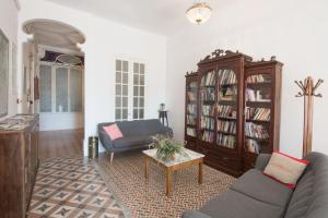 Knihovna v bed and breakfast