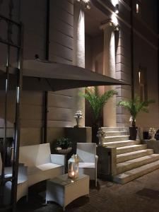 Posezení v ubytování Hotel Europa Varese