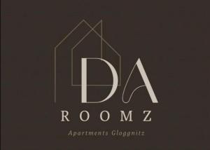 a sign that readsrwzrwzarma with white handwriting at daroomz in Gloggnitz