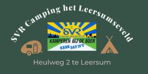 a sign with a picture of a camper and a sign with a truck at Luxe safaritent in Leersum