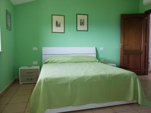 Cama o camas de una habitación en B&B Verde Irpinia