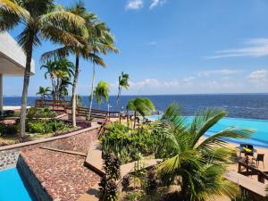 a view of the ocean from the resort at Tropical Executive Hotel in Manaus