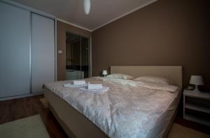 Postel nebo postele na pokoji v ubytování Hostel S