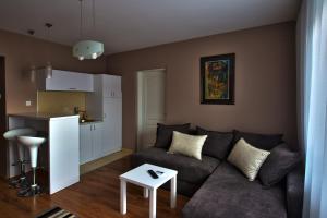 Kuchyň nebo kuchyňský kout v ubytování Hostel S