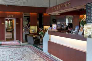 Ο χώρος του lounge ή του μπαρ στο Hotel Helgoland