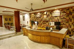 TV a/nebo společenská místnost v ubytování Hotel Parkway Deluxe
