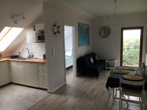 Kuchyňa alebo kuchynka v ubytovaní Apartamenty Baltic