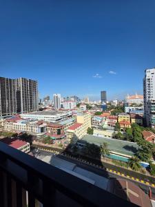 a view of a city from a building at L Residence 2 BTB in Phnom Penh
