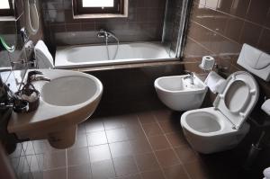 Koupelna v ubytování Aerhotel Phelipe