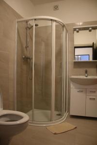 Koupelna v ubytování Hotel Pod Radnicí