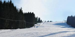 Το Koliba Ski Grúniky τον χειμώνα