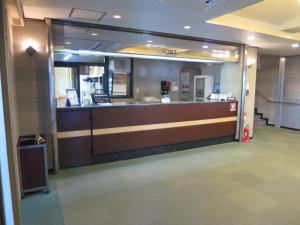 a waiting area of a fast food restaurant at Hotel Heisei in Okazaki
