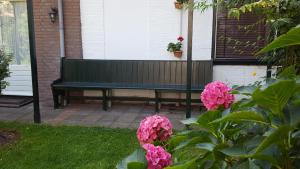 A garden outside Hotel Kuiperduin