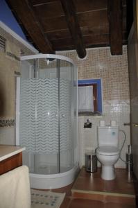 Koupelna v ubytování Casa Grande