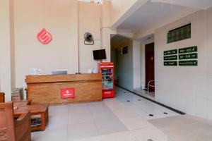 a lobby of a store with a cashierasteryasteryasteryasteryasteryasteryastery at Hotel Safara Yogyakarta in Yogyakarta
