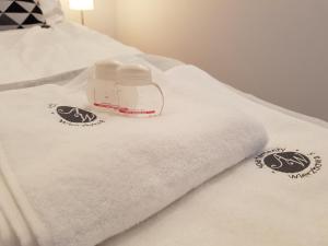 Posteľ alebo postele v izbe v ubytovaní Apartamenty Wierzbowa 5