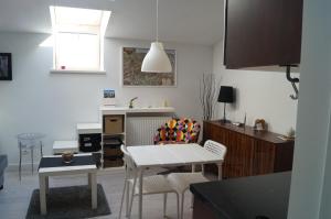 Kuchyňa alebo kuchynka v ubytovaní Apartament Ariańska