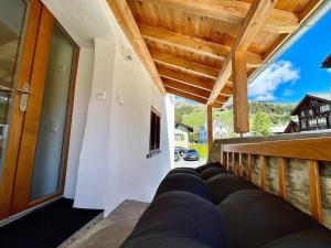 a view from the balcony of a house at Apartment casa M by Interhome in Vella