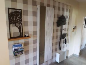 a bathroom with a toilet in a room at Apartment Mia by Interhome in Fritzlar