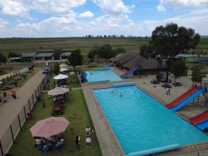 an overhead view of a swimming pool at a park at DSC Family Fun Park in Standerton