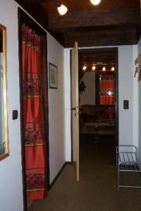 a hallway with an open door to a room at Holiday Home Kirschblüte by Interhome in Ronshausen