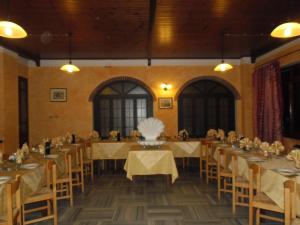 Restaurace v ubytování L'Ostu del Povr-Om