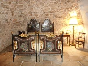 A seating area at Tenuta Pigliano Hotel
