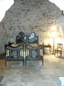 A seating area at Tenuta Pigliano Hotel