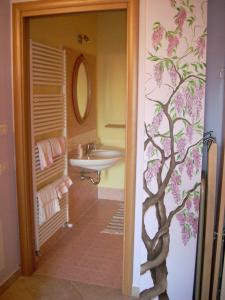 A bathroom at Agriturismo Dondino
