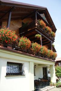 Willa Stareczka tesisinde bir balkon veya teras