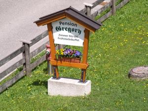 Zahrada ubytování Pension Gregory