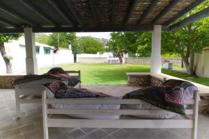 A seating area at Villa Tipica Casa Tua