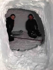 Knappgården durante l'inverno