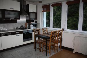 Kuchyňa alebo kuchynka v ubytovaní Apartament Kolberga w Sopocie