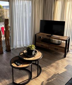 Et tv og/eller underholdning på Vakantiewoning Maiva - Chaletparc Krabbenkreek