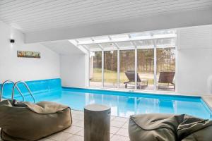 a swimming pool in a house at 931-Thisted-Pinbak-24 in Torsted